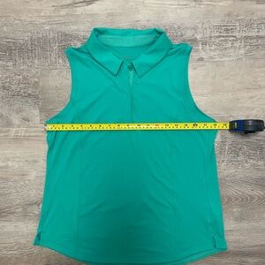 Athleta Teal Sleeveless Tank Top